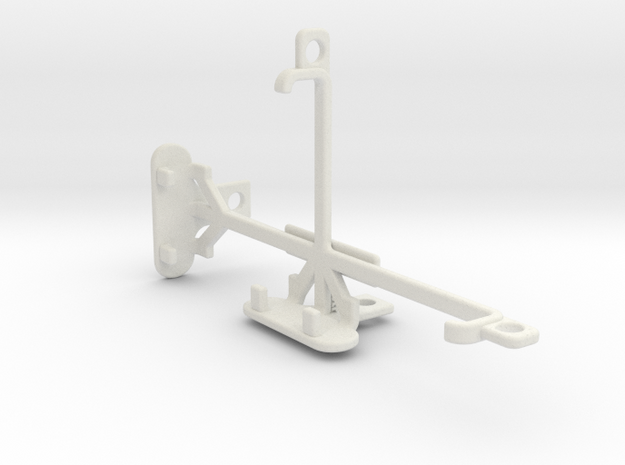 alcatel Pop Astro tripod & stabilizer mount in White Natural Versatile Plastic