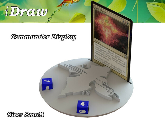 Commander Display Jund in White Natural Versatile Plastic: Small