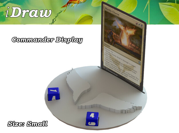 Commander Display Mardu in White Natural Versatile Plastic: Small