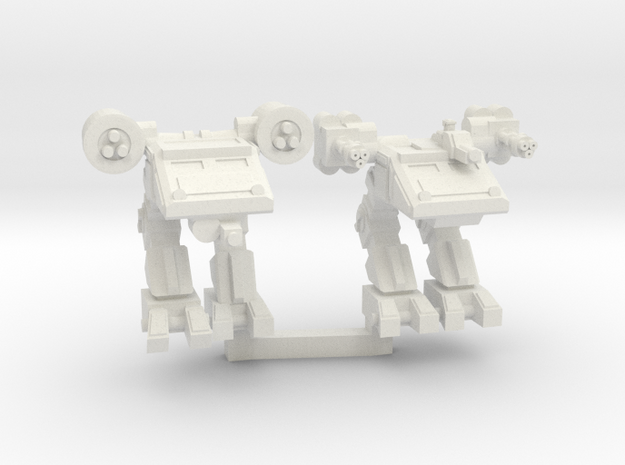 Advanced Scout Walker duo in White Natural Versatile Plastic