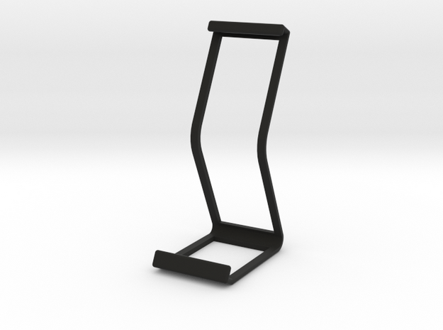Ipad Stand V2 material saver in Black Natural Versatile Plastic