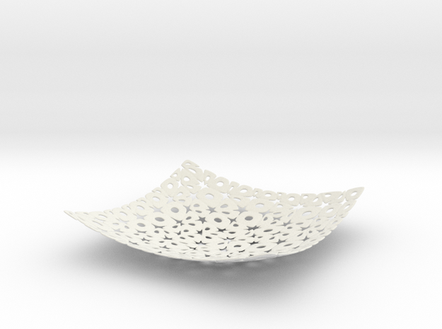 NURBS Cubehole Flat.013 in White Natural Versatile Plastic