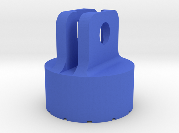 Niterider Lumina Action Cam Mount (Updated) in Blue Processed Versatile Plastic