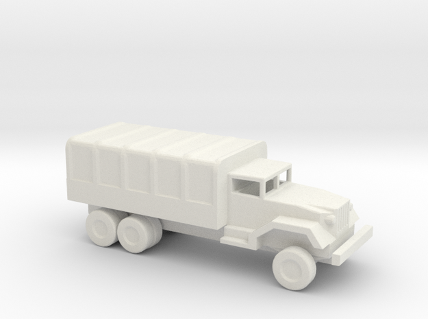 1/144 Scale M-54 Truck in White Natural Versatile Plastic