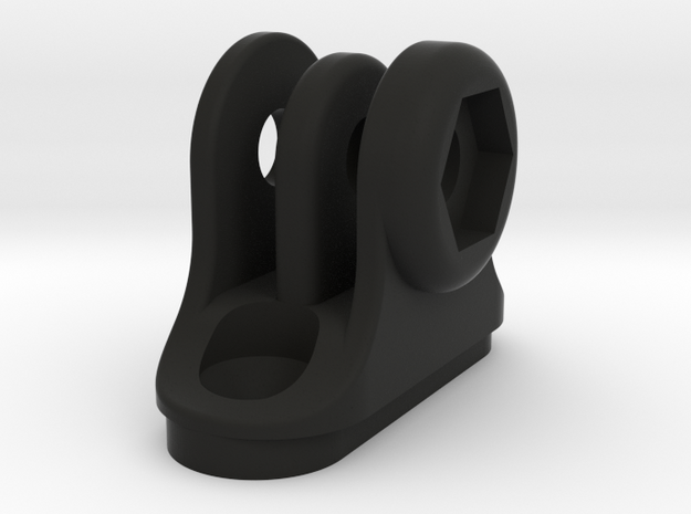 VengeVias to GoPro-style adaptor in Black Natural Versatile Plastic