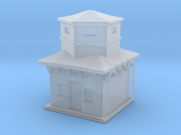 House for Diorama in Smooth Fine Detail Plastic