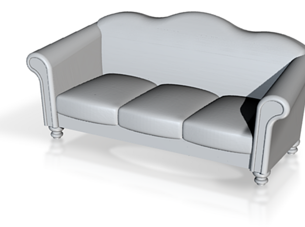 1:48 Nob Hill Sofa in Tan Fine Detail Plastic