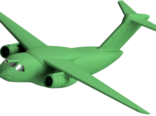 022A EMBRAER KC-390 1/288 in Tan Fine Detail Plastic