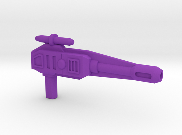  ZT01E Gun for Dragstrip CW in Purple Processed Versatile Plastic