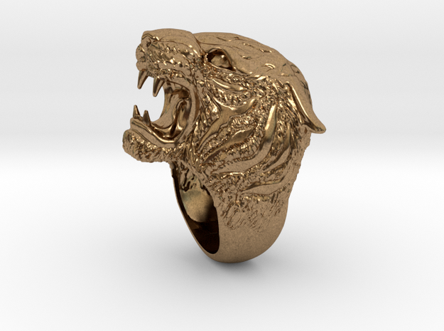 Tiger Ring s 7.5 in Natural Brass: 7.5 / 55.5
