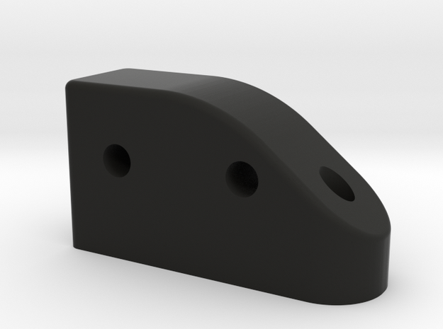 GF5 Front Camber Link Mount in Black Natural Versatile Plastic