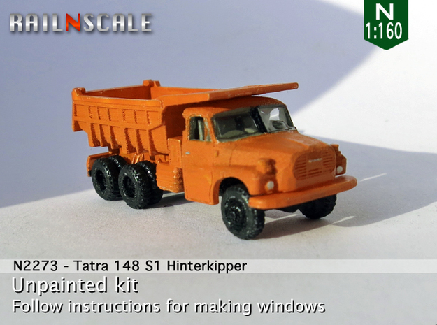 Tatra 148 S1 Hinterkipper (N 1:160) in Tan Fine Detail Plastic