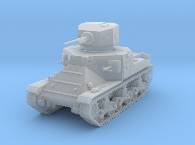 PV37D M2A1 Medium Tank (1/87) in Tan Fine Detail Plastic