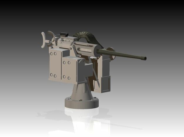 25mm Cannon kit x 1 - 1/96 in Tan Fine Detail Plastic