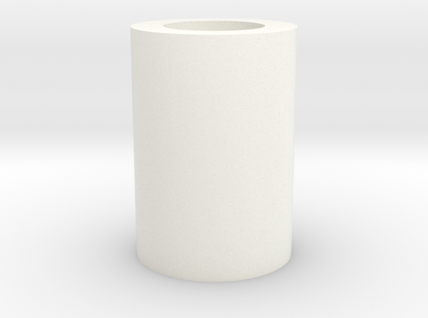 Toilet Paper in White Processed Versatile Plastic