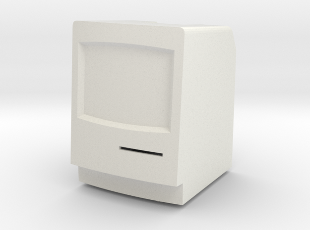 Macintosh Classic II LED Tea Light Holder in White Natural Versatile Plastic