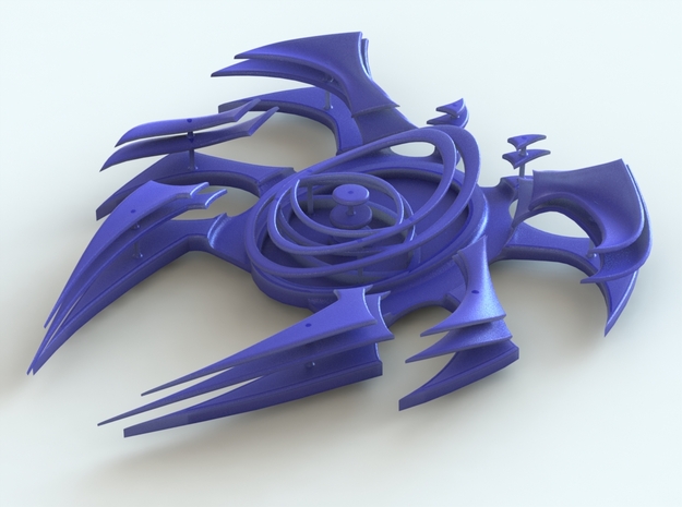 3D Dimir Logo in Blue Processed Versatile Plastic