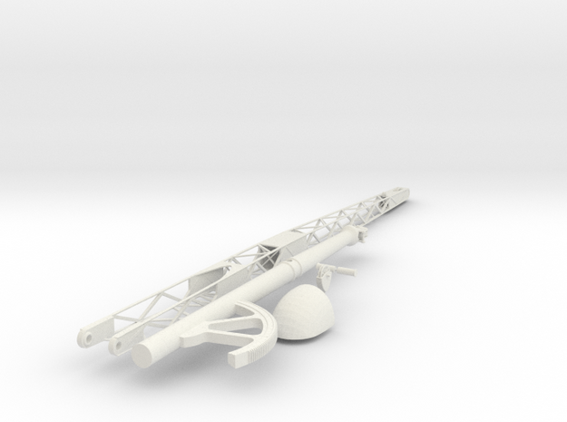 1/48 IJN Crane for Aircraft Kit in White Natural Versatile Plastic