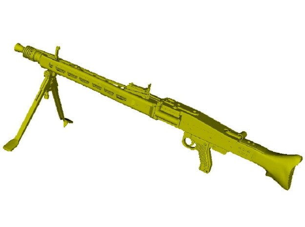 1/12 scale WWII Wehrmacht MG-42 machinegun x 1