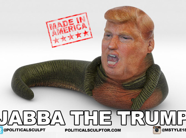 Jabba the Trump - large in Full Color Sandstone