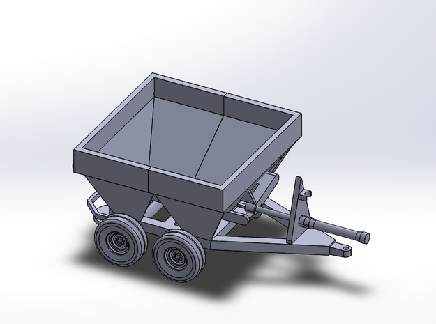8-Foot Broadcast Spreader -Working in Smoothest Fine Detail Plastic