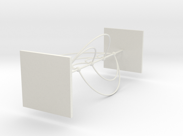 K5 Book Embedding in White Natural Versatile Plastic