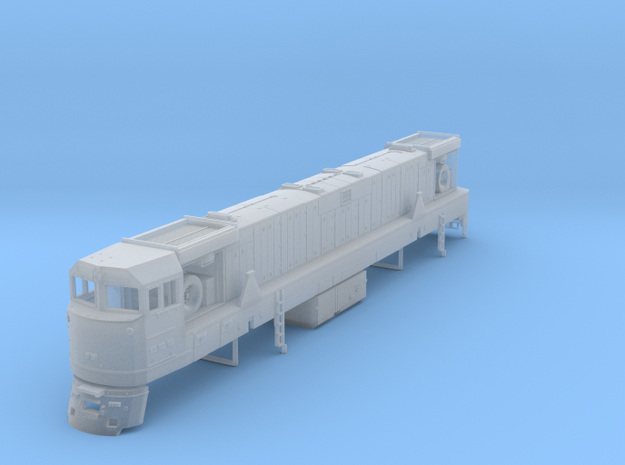 U50 Locomotive N scale in Tan Fine Detail Plastic
