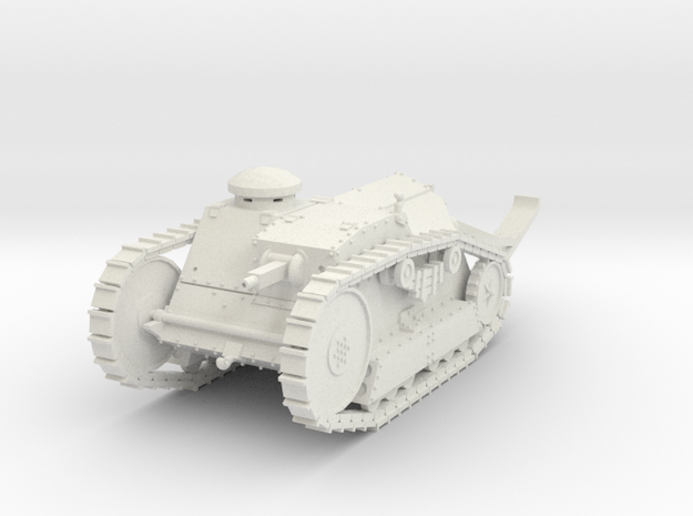 PV16 M1918 Ford 3-Ton Tank (28mm) in White Natural Versatile Plastic