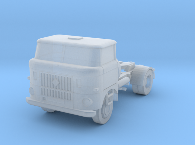 W50-Sattelzugmaschine / Semi truck (N, 1:160) in Smoothest Fine Detail Plastic
