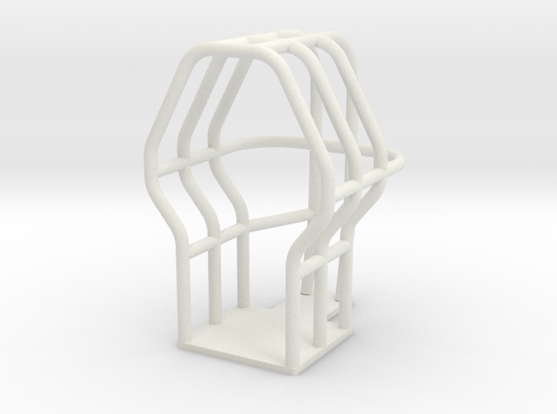 pulling tractor roll cage in White Natural Versatile Plastic