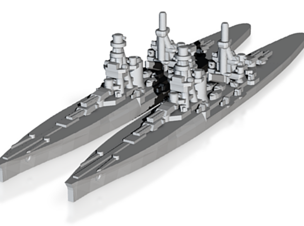 Zara class heavy cruiser in Tan Fine Detail Plastic