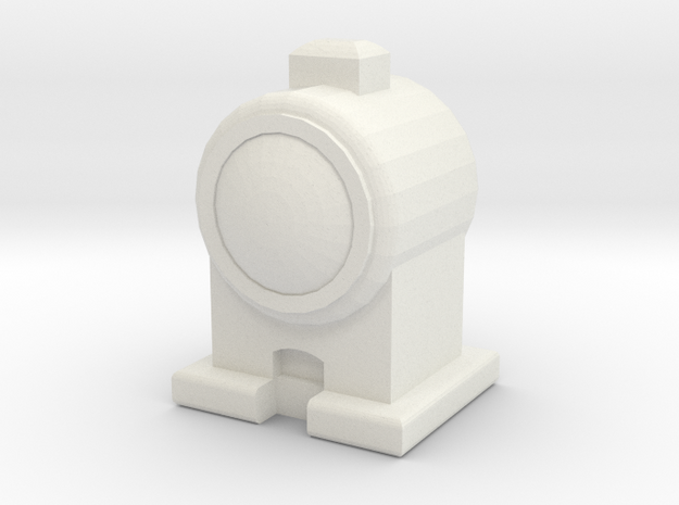 CGI HEAD LAMP 00/HO Scale in White Natural Versatile Plastic