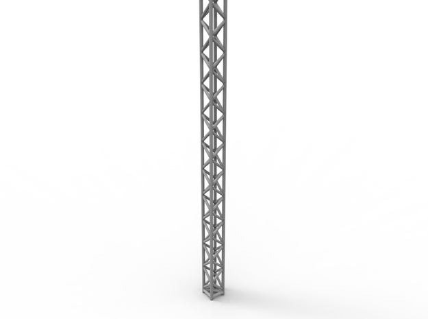 Square truss 01.  1:64 scale in Tan Fine Detail Plastic