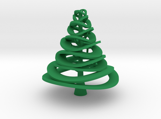 Christmas Tree  in Green Processed Versatile Plastic