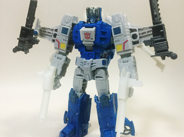 TR: Highpistol for Highbrow in White Processed Versatile Plastic