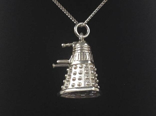 Dalek in Polished Silver