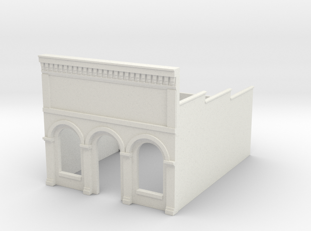 N-scale (1/160) Millie's Cafe Shell in White Natural Versatile Plastic