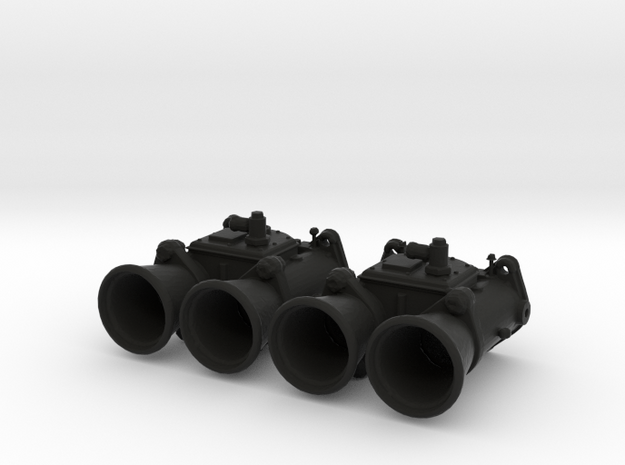 WEBER 40 DCOE Carburator - 1/10 in Black Natural Versatile Plastic