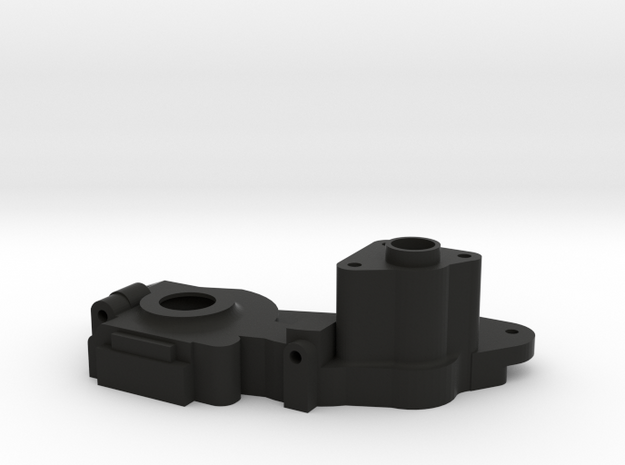 V1 TLR 22 2.0 3 Gear Lay Down Transmission Right H in Black Natural Versatile Plastic