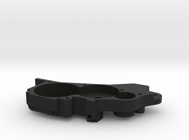 V1 TLR 22 2.0 3 Gear Lay Down Transmission  in Black Natural Versatile Plastic