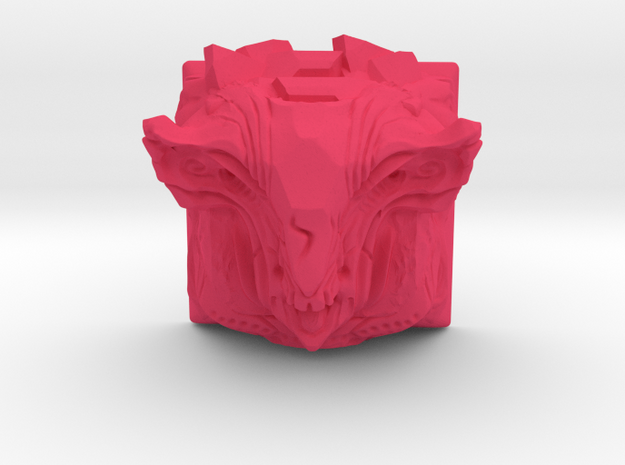Golem Keycap (Cherry MX DSA) in Pink Processed Versatile Plastic