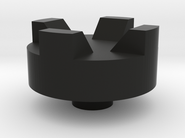 DMS switch knob - Castle in Black Natural Versatile Plastic