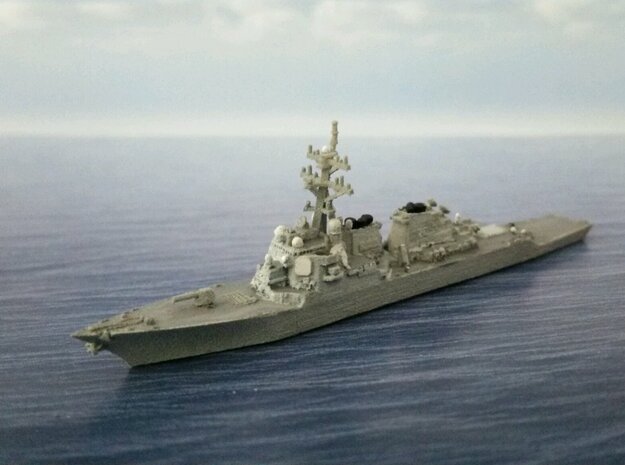 1/2000 USS Arleigh Burke in Smooth Fine Detail Plastic: 1:2000