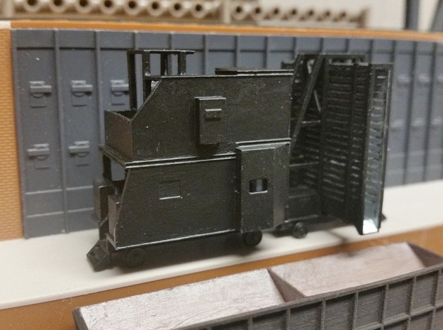 N-scale Door And Guide Car