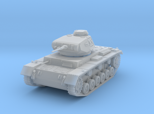 PV154B Pzkw IIIF Medium Tank (1/100) in Tan Fine Detail Plastic