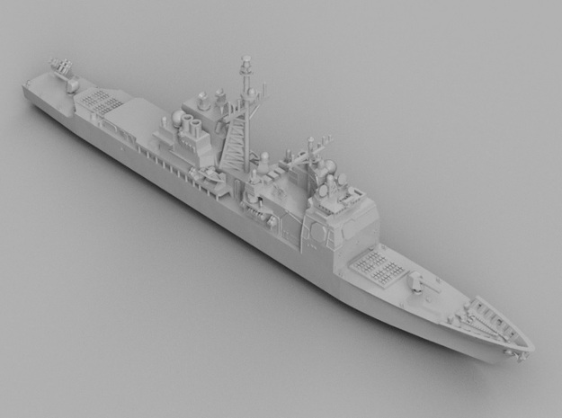 1/1800 USS Bunker Hill in Tan Fine Detail Plastic