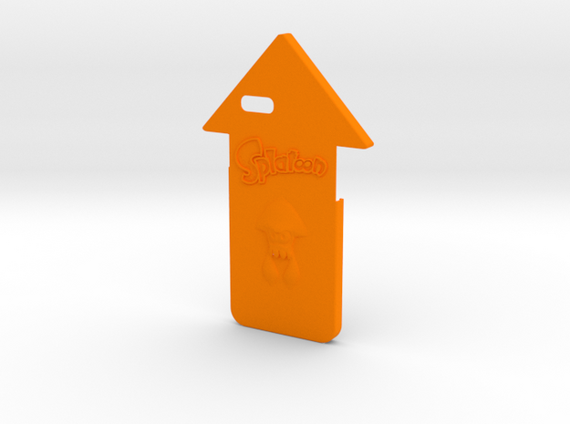 Iphone 6/6s Squid Case in Orange Processed Versatile Plastic