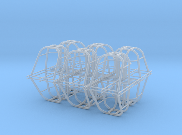 dragster cage 12 pack in Tan Fine Detail Plastic