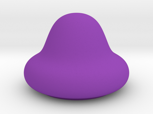 Mushroom Top in Purple Processed Versatile Plastic