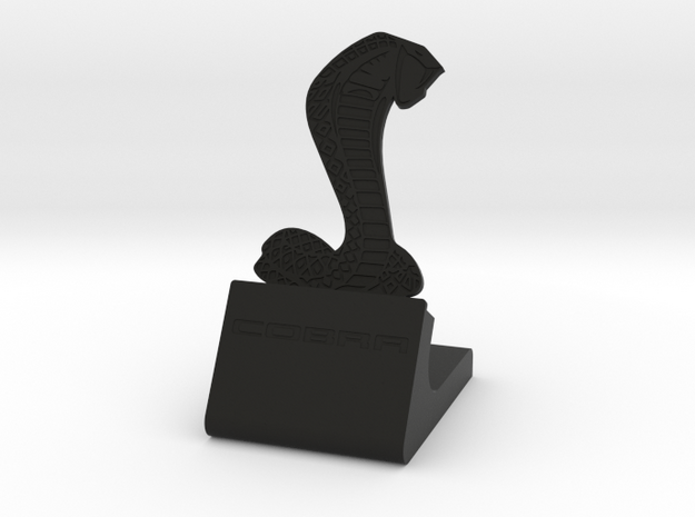 Cobra Iphone 5 Phone Stand in Black Natural Versatile Plastic
